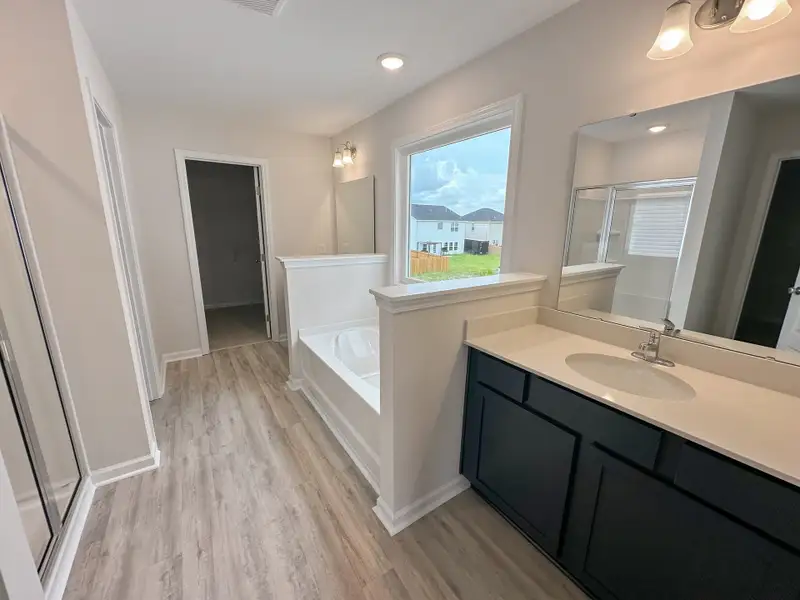 Furnished interior view inside a new home in Tranquil South, Hinesville (Image 8).