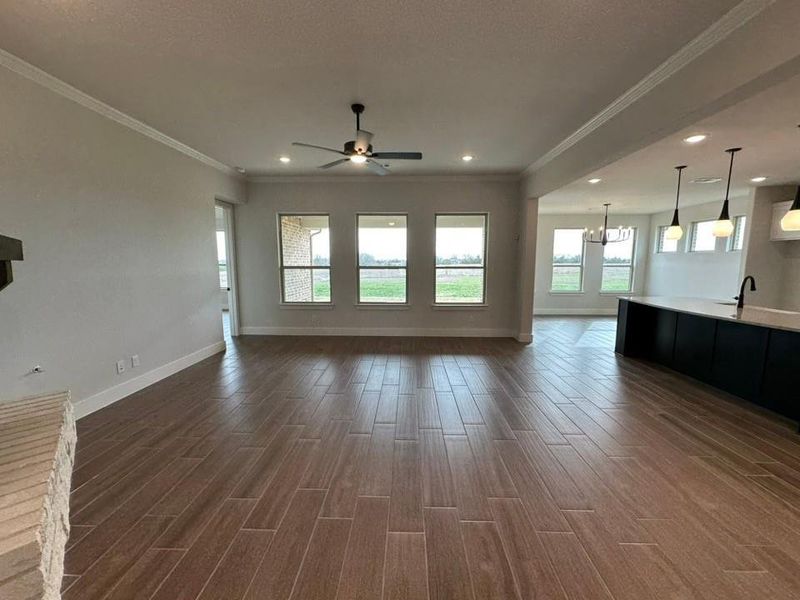 Spacious, unfurnished interior of a new home in Fannin Ranch, Leonard (Image 15).