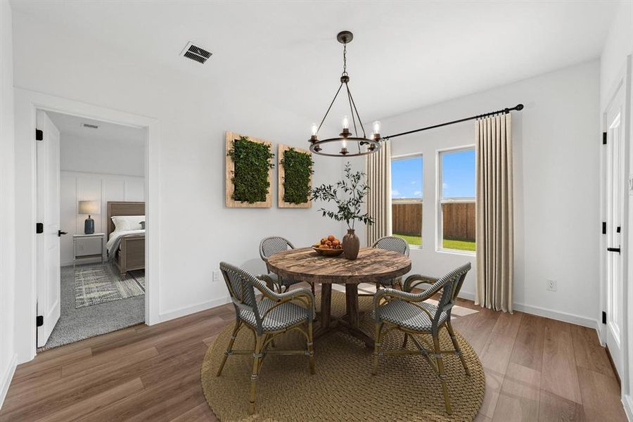 Furnished interior view inside a new home in Rolling Ridge, Van Alstyne (Image 18). Furnished interior view inside a new home in Rolling Ridge, Van Alstyne (Image 18).