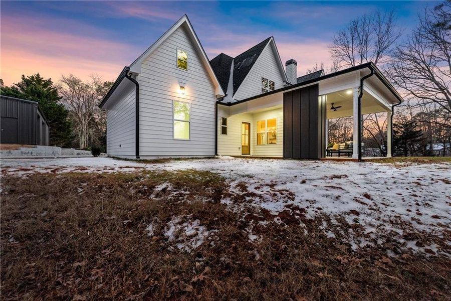 Exterior details and patio area of a home in , Cumming (Image 39). Exterior details and patio area of a home in , Cumming (Image 39).