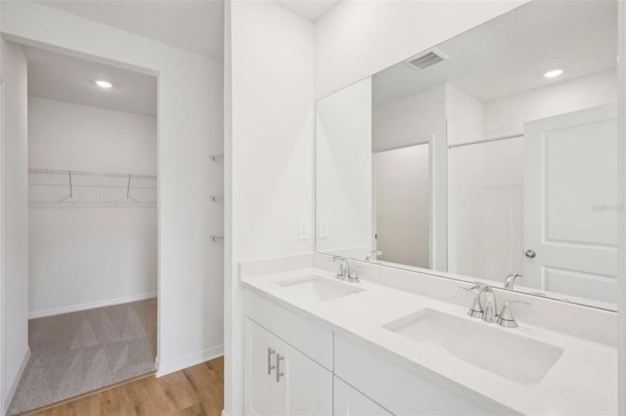 Furnished interior view inside a new home in Benton Hills - Premier Series, Brooksville (Image 4). Furnished interior view inside a new home in Benton Hills - Premier Series, Brooksville (Image 4).