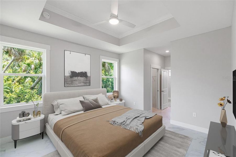 Furnished interior view inside a new home in , Port Charlotte (Image 12).