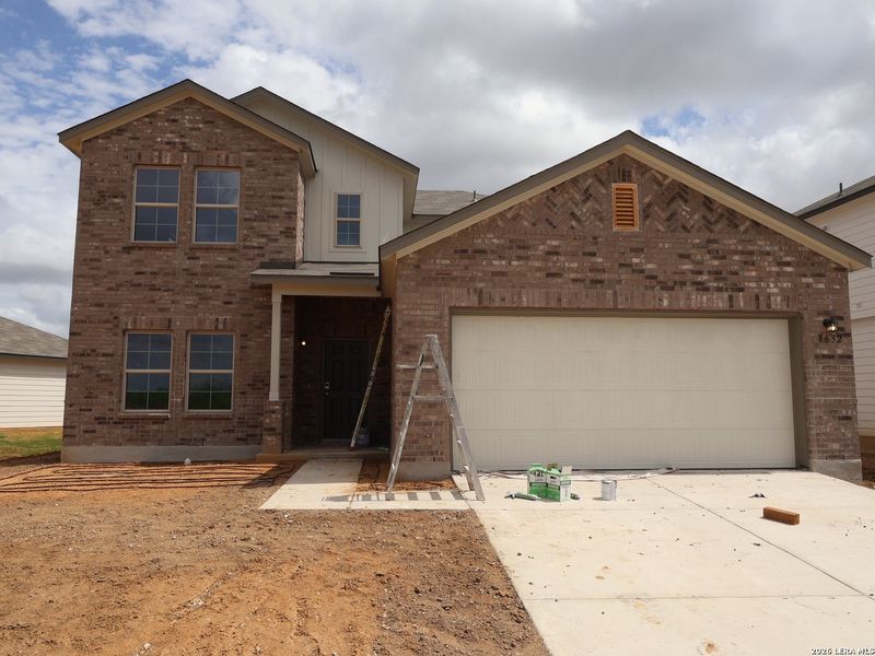 In-progress construction of a new home in Cinco Lakes, San Antonio, TX (Image 32). In-progress construction of a new home in Cinco Lakes, San Antonio, TX (Image 32).