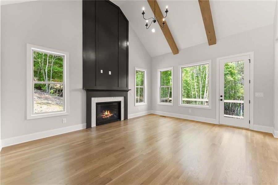 Spacious, unfurnished interior of a new home in , Flowery Branch (Image 46).