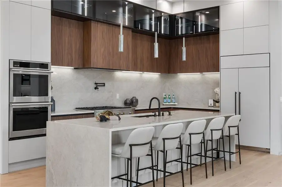 Furnished interior view inside a new home in , Sandy Springs (Image 48).