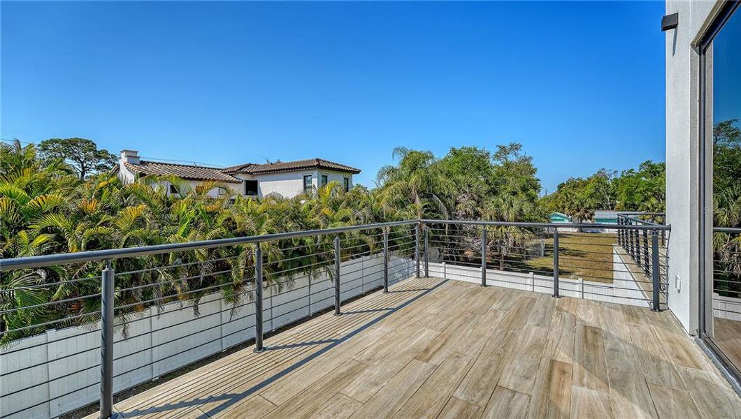 Exterior details and patio area of a home in , Sarasota (Image 26).