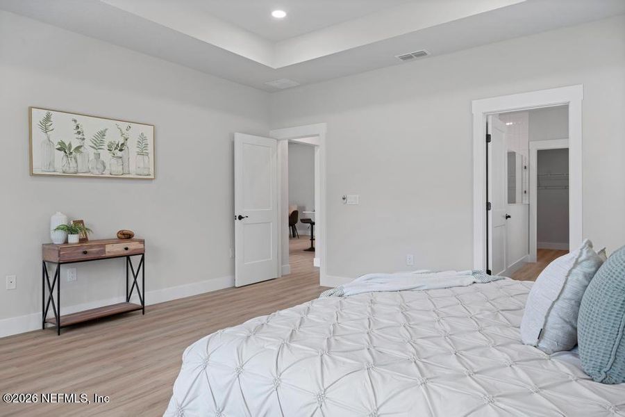 Furnished interior view inside a new home in , Jacksonville (Image 18).