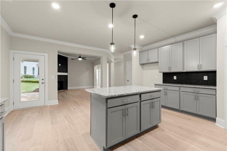 Furnished interior view inside a new home in , Covington (Image 10).