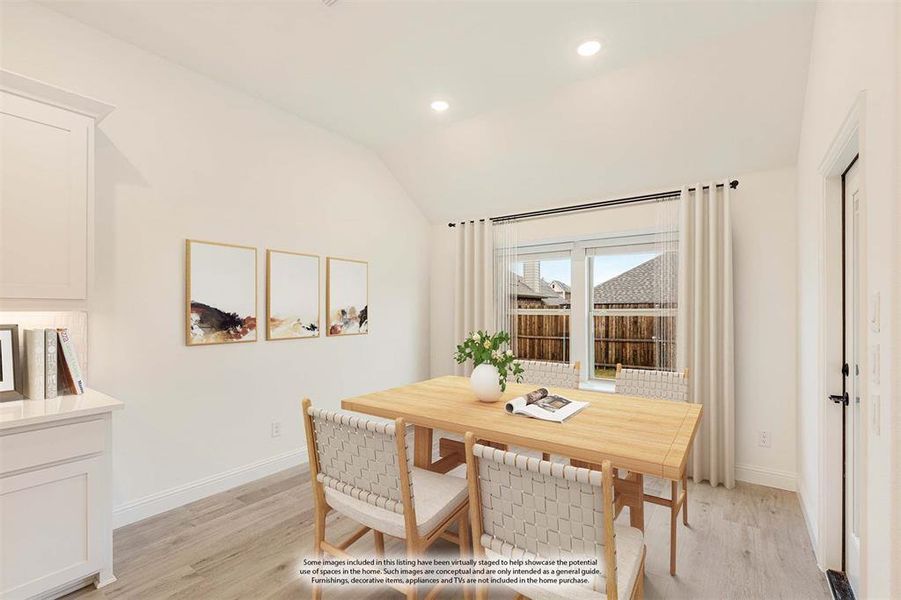 Furnished interior view inside a new home in West Crossing, Anna (Image 10). Furnished interior view inside a new home in West Crossing, Anna (Image 10).