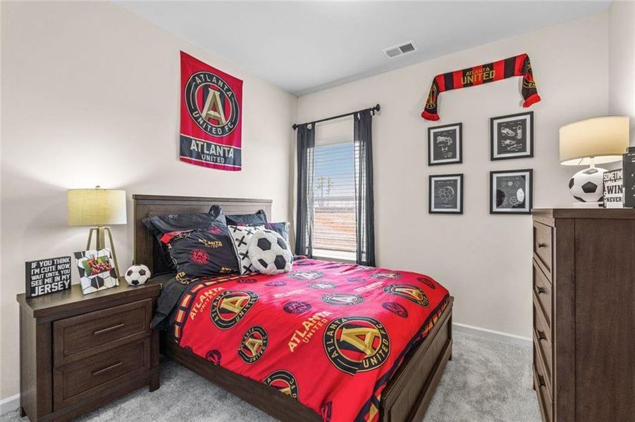 Furnished interior view inside a new home in Varnell Preserve, Dalton (Image 33).