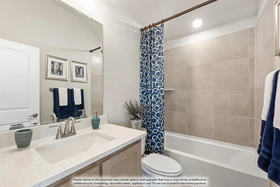 Furnished interior view inside a new home in Ridge Ranch, Mesquite (Image 7). Furnished interior view inside a new home in Ridge Ranch, Mesquite (Image 7).