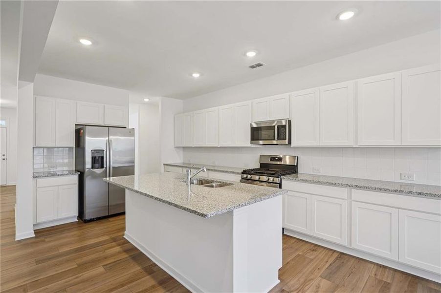 Furnished interior view inside a new home in The Pointe at Heron Bay, Locust Grove (Image 9).
