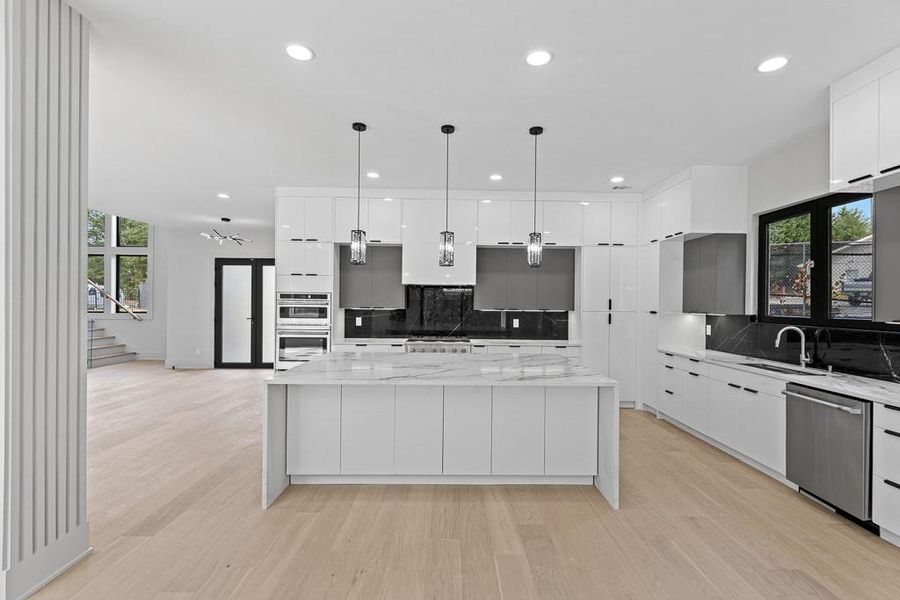 Furnished interior view inside a new home in , Buford (Image 7).
