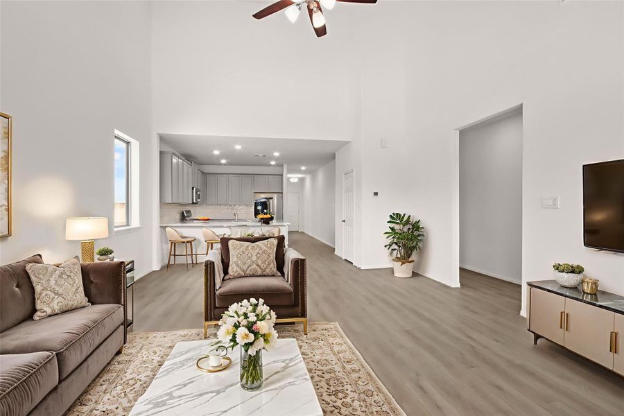 This home boasts a spacious open concept layout that combines the best of modern design and comfort for everyday living. This home boasts a spacious open concept layout that combines the best of modern design and comfort for everyday living.