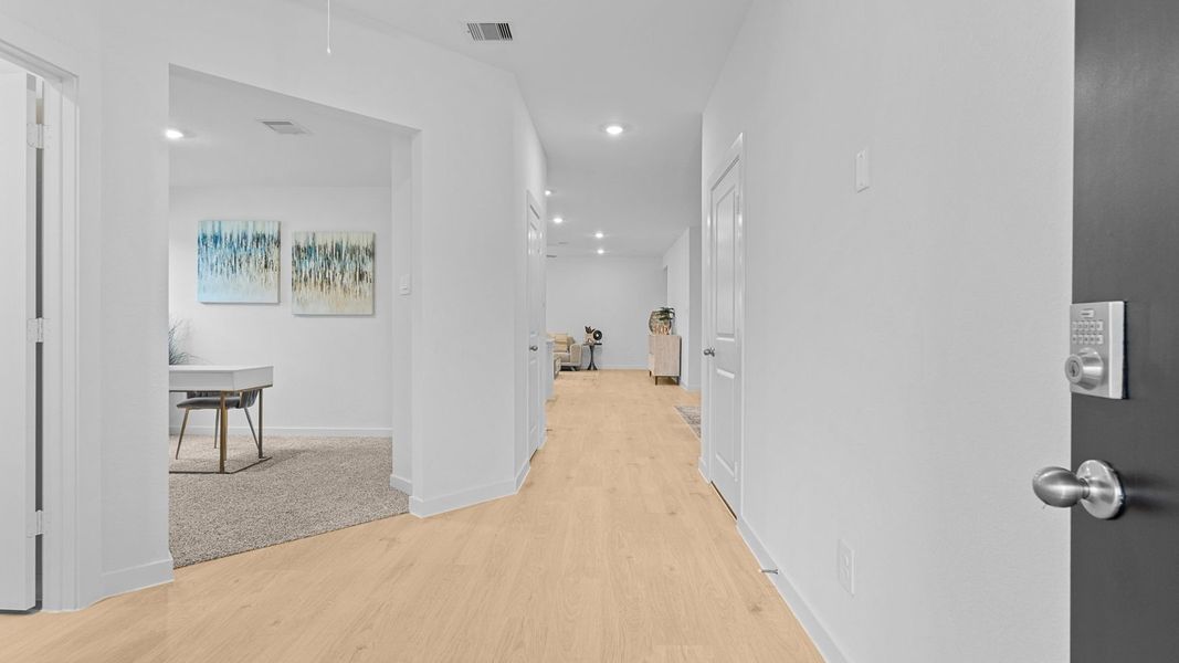 Representative unfurnished interior of a home built from the Lakeway by D.R. Horton in Tamarron, Brookshire (Image 21). Representative unfurnished interior of a home built from the Lakeway by D.R. Horton in Tamarron, Brookshire (Image 21).