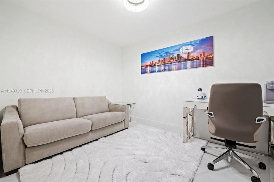 Furnished interior view inside a new home in , Miami (Image 28).