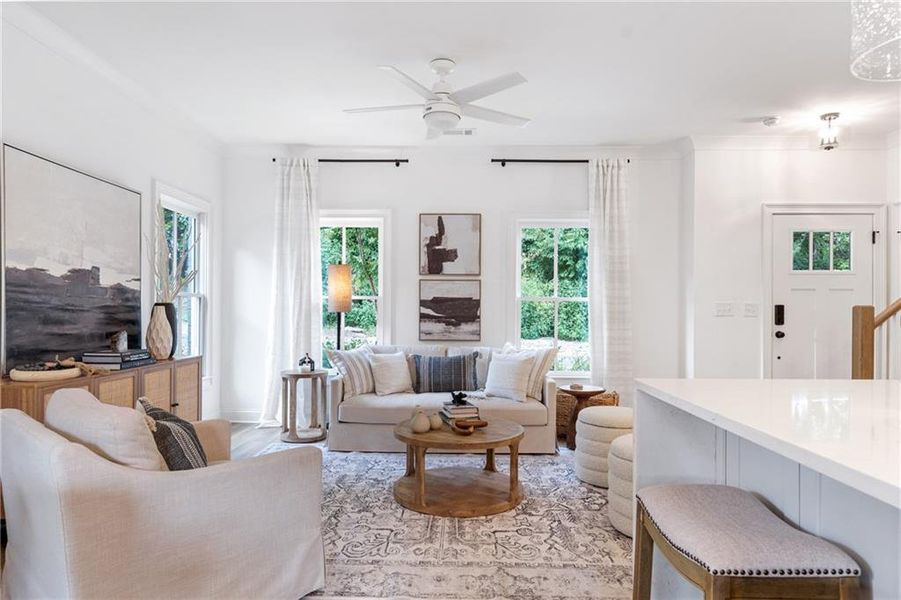 Furnished interior view inside a new home in Stillwood, Hapeville (Image 25).