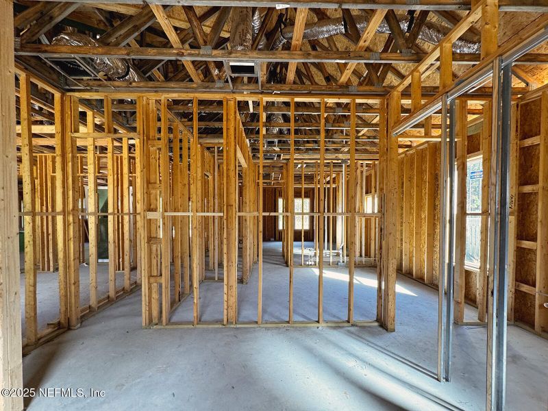 In-progress construction of a new home in , Yulee, FL (Image 17). In-progress construction of a new home in , Yulee, FL (Image 17).