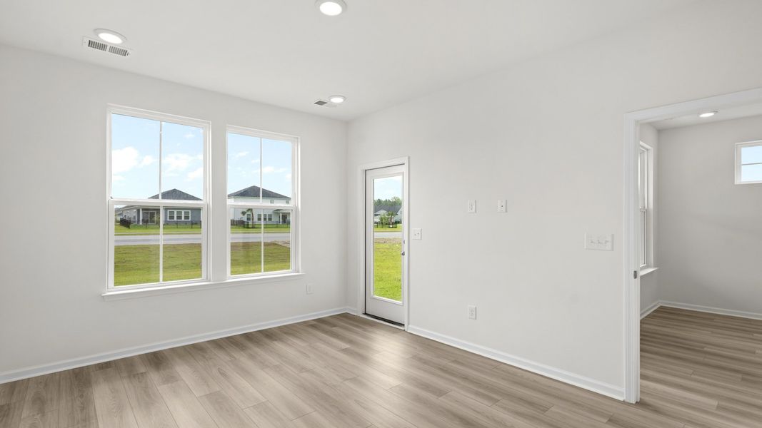 Furnished interior view inside a new home in Indigo at the Preserve, Longs (Image 15). Furnished interior view inside a new home in Indigo at the Preserve, Longs (Image 15).