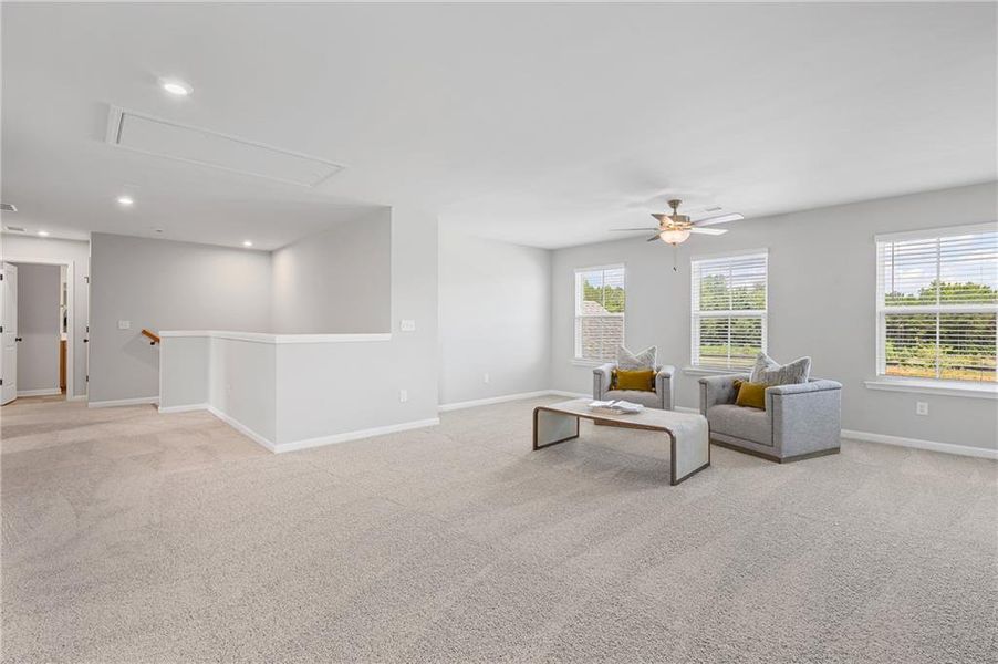 Furnished interior view inside a new home in Hawthorne Ridge, McDonough (Image 6).