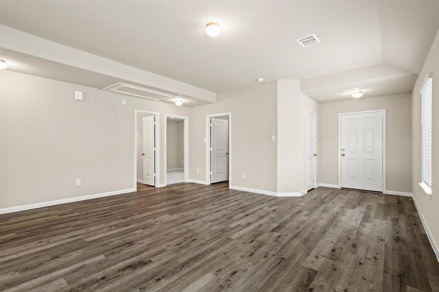 Photos are a representation of the floor plan. Options and interior selections will vary.