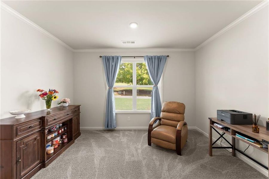 Furnished interior view inside a new home in , Dawsonville (Image 37).