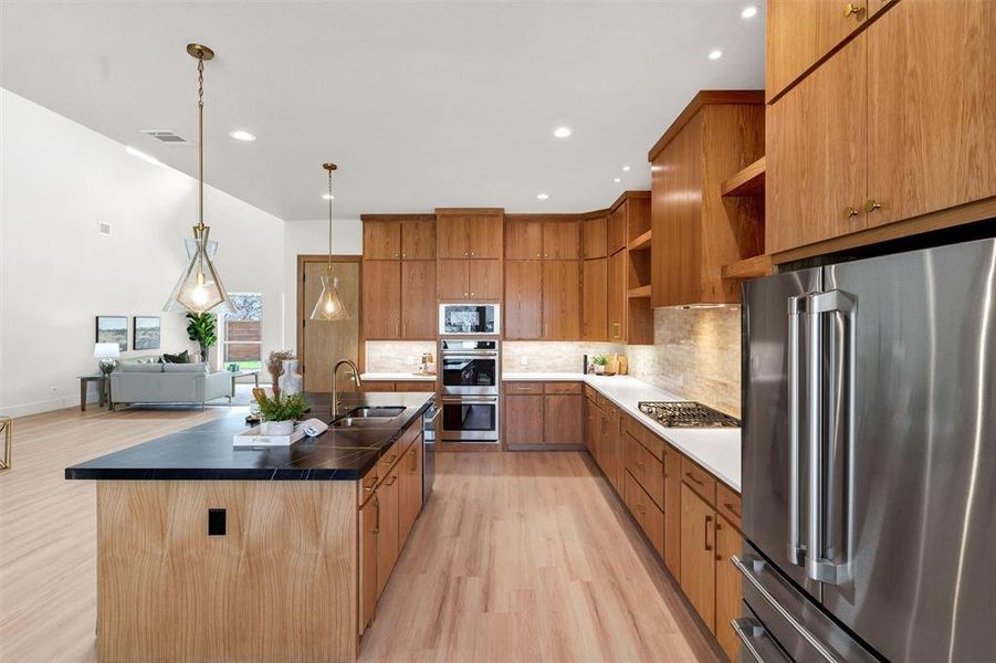 Furnished interior view inside a new home in , Willow Park (Image 7).