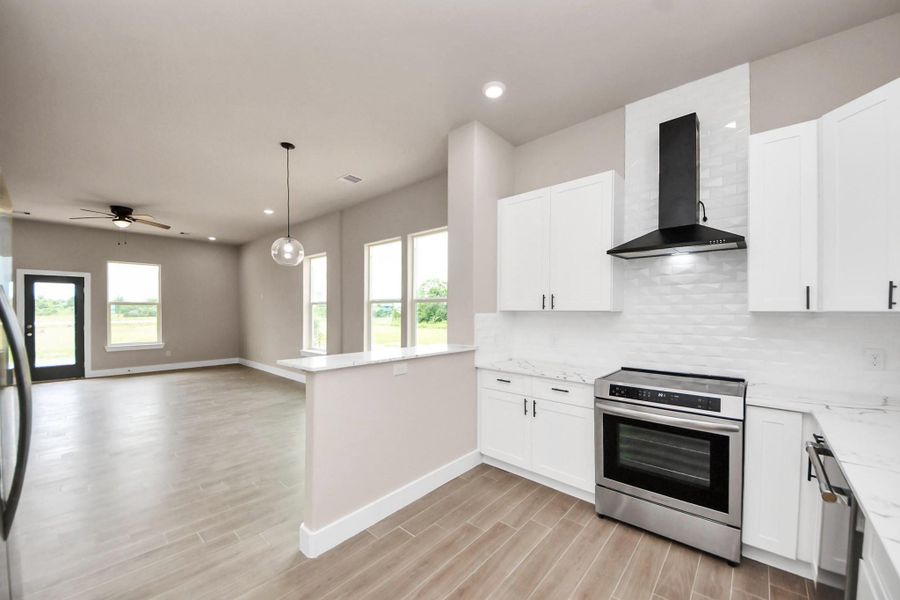 Furnished interior view inside a new home in , Cleveland (Image 8). Furnished interior view inside a new home in , Cleveland (Image 8).