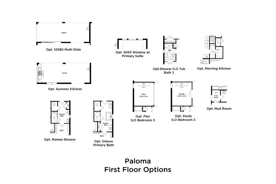 2D floor plan layout for the Paloma by DRB Homes in Haven at Diamond Springs, Jacksonville, FL (Image 4). 2D floor plan layout for the Paloma by DRB Homes in Haven at Diamond Springs, Jacksonville, FL (Image 4).