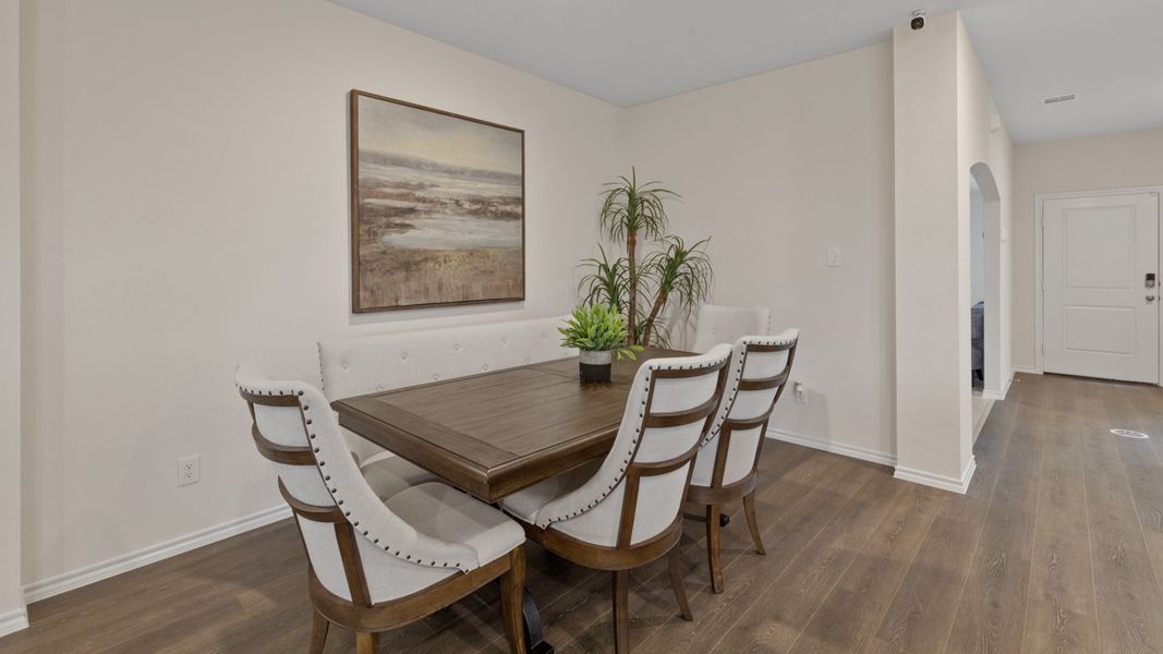 Furnished interior view inside a new home in The Reserve at Timber Creek, Lindale (Image 9).