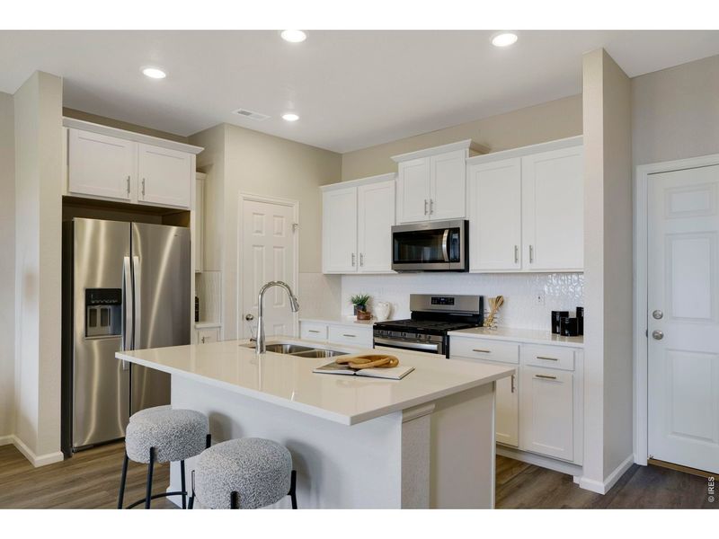 Furnished interior view inside a new home in , Broomfield (Image 17).