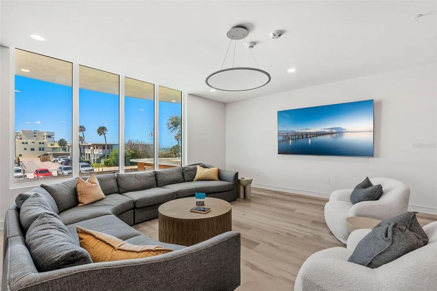 Furnished interior view inside a new home in , Cocoa Beach (Image 40).