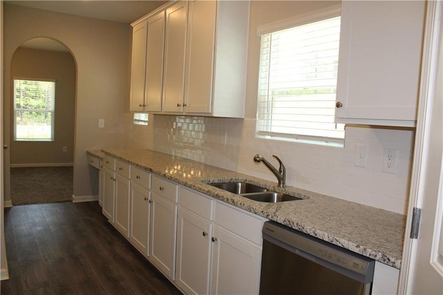 Furnished interior view inside a new home in , Dallas (Image 19). Furnished interior view inside a new home in , Dallas (Image 19).