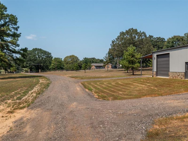 View of dirt / gravel road