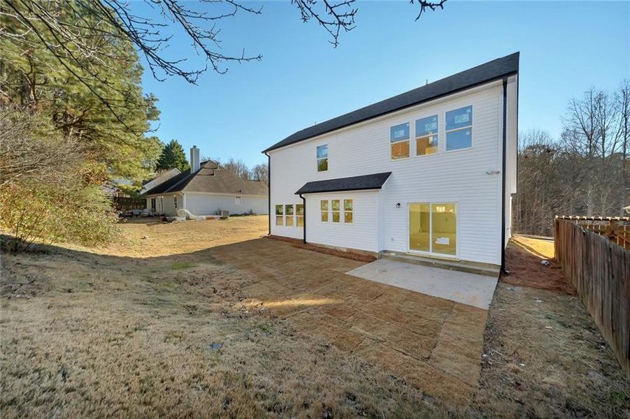 Exterior details and patio area of a home in , Canton (Image 21). Exterior details and patio area of a home in , Canton (Image 21).