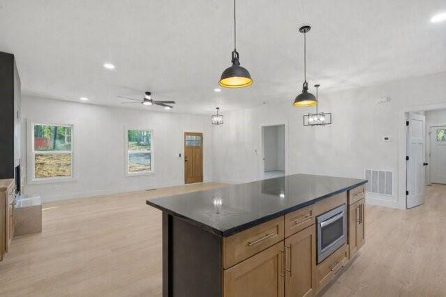 Furnished interior view inside a new home in , Ellijay (Image 3).