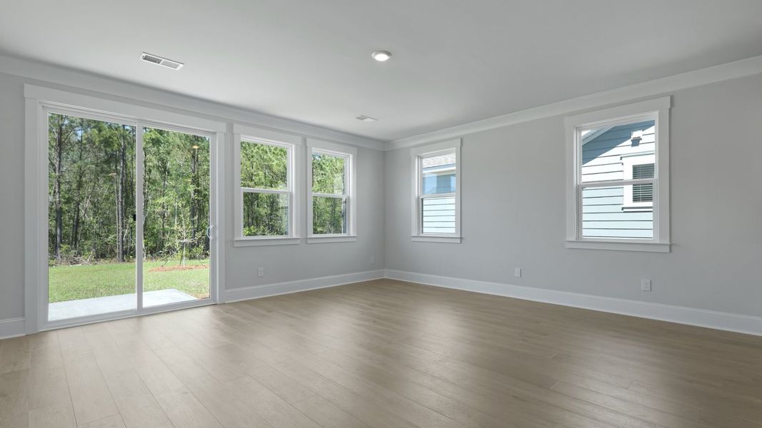 Representative unfurnished interior of a home built from the TILLMAN by D.R. Horton in Sheep Island, Summerville (Image 24). Representative unfurnished interior of a home built from the TILLMAN by D.R. Horton in Sheep Island, Summerville (Image 24).