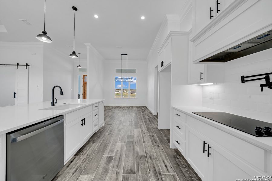 Furnished interior view inside a new home in , La Vernia (Image 10).