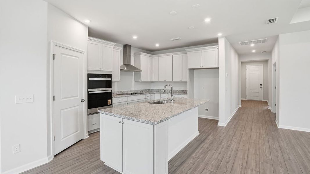 Furnished interior view inside a new home in Midpoint at New Riverside, Bluffton (Image 10).