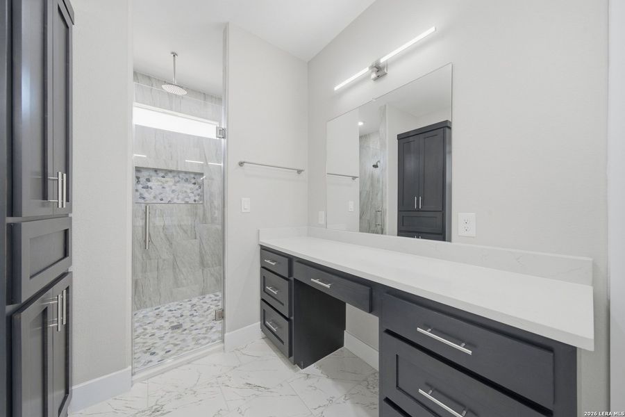 Furnished interior view inside a new home in , Mico (Image 10).
