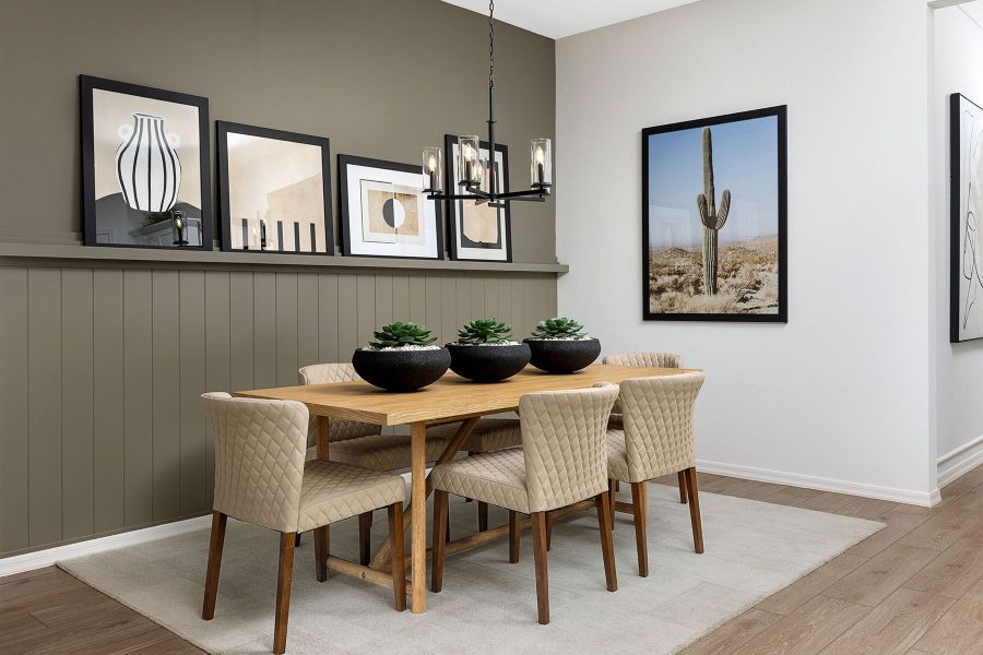 Representative furnished interior of a home built from the Copper by Mattamy Homes in Tyler Ranch, Buckeye (Image 11).