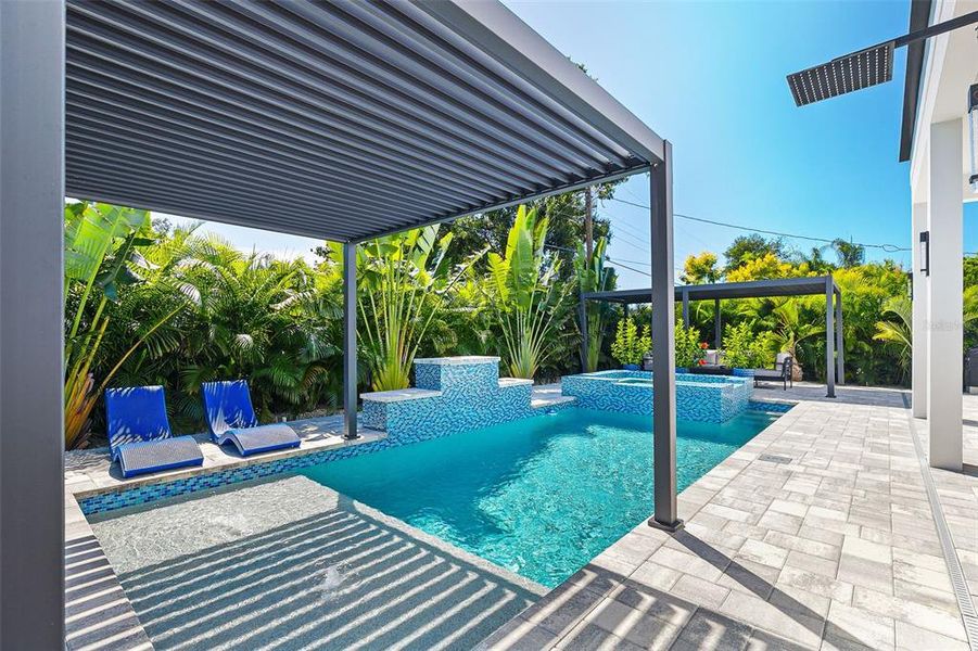 Exterior details and patio area of a home in , Sarasota (Image 20).