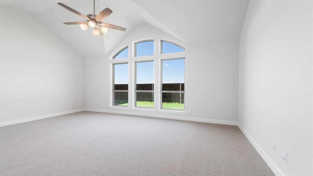 Spacious, unfurnished interior of a new home in Myrtle Creek 71', Waxahachie (Image 20). Spacious, unfurnished interior of a new home in Myrtle Creek 71', Waxahachie (Image 20).