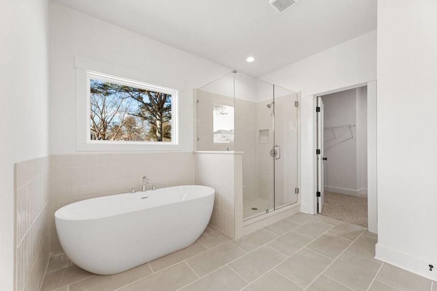 Furnished interior view inside a new home in Hillshire, Cumming (Image 10).