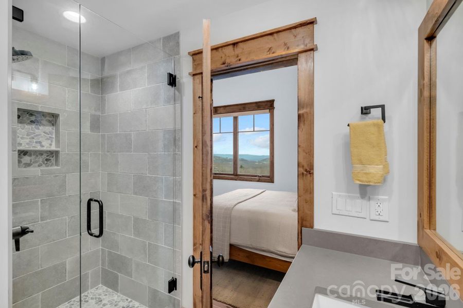 Furnished interior view inside a new home in , Banner Elk (Image 29).