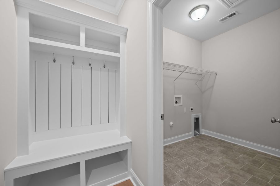 Spacious, unfurnished interior of a new home in The Preserve at Langston, Winterville (Image 39). Spacious, unfurnished interior of a new home in The Preserve at Langston, Winterville (Image 39).