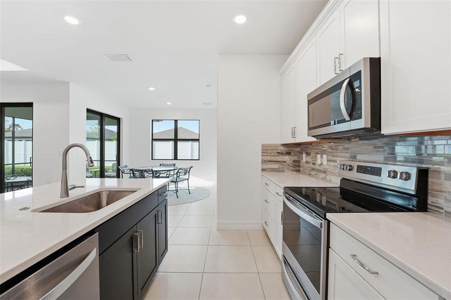 Furnished interior view inside a new home in , North Port (Image 18).