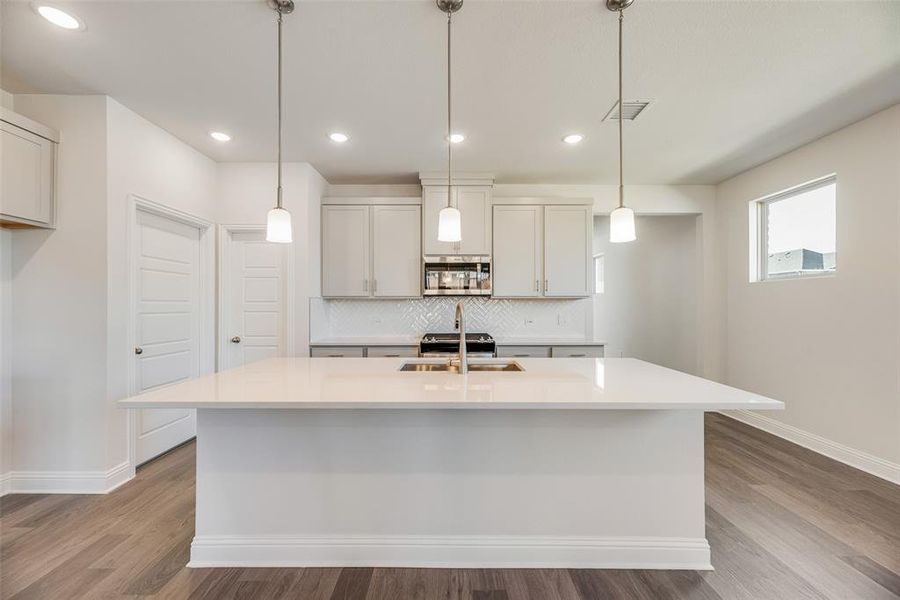 Furnished interior view inside a new home in Spiritas Ranch, Little Elm (Image 9).
