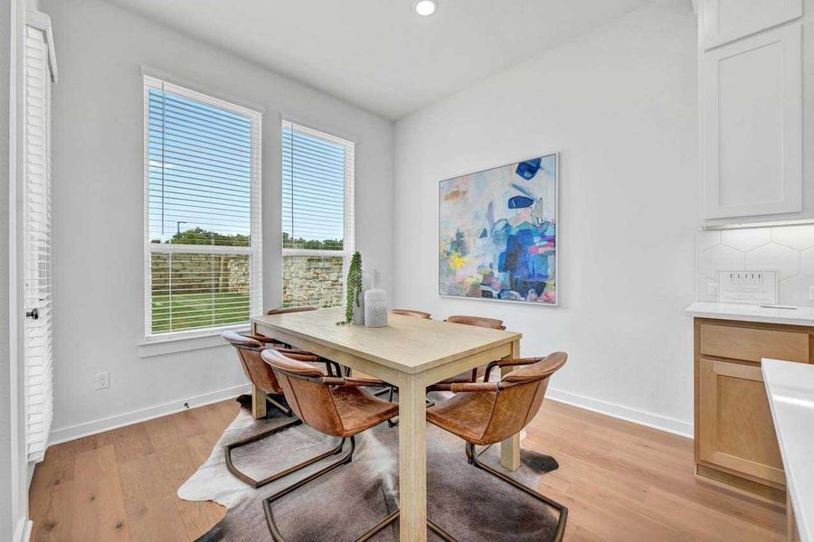 Representative furnished interior of a home built from the Richmond.535 by Highland Homes in Riceland, Mont Belvieu (Image 17).