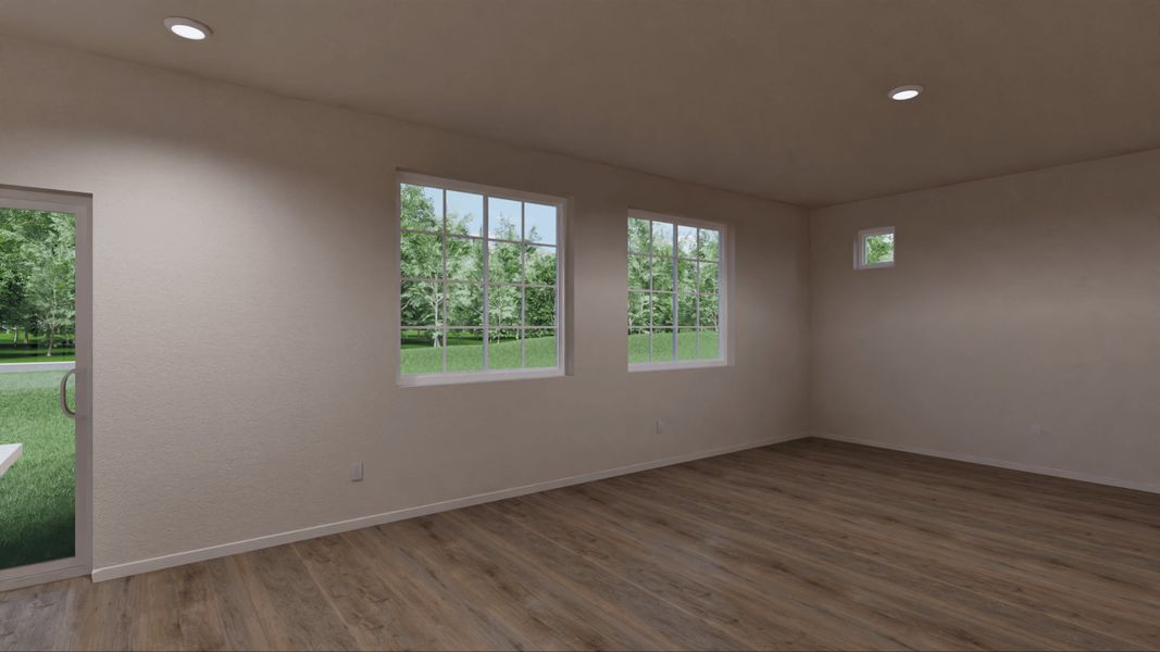 Spacious, unfurnished interior of a new home in Green Valley Ranch, Aurora (Image 4).